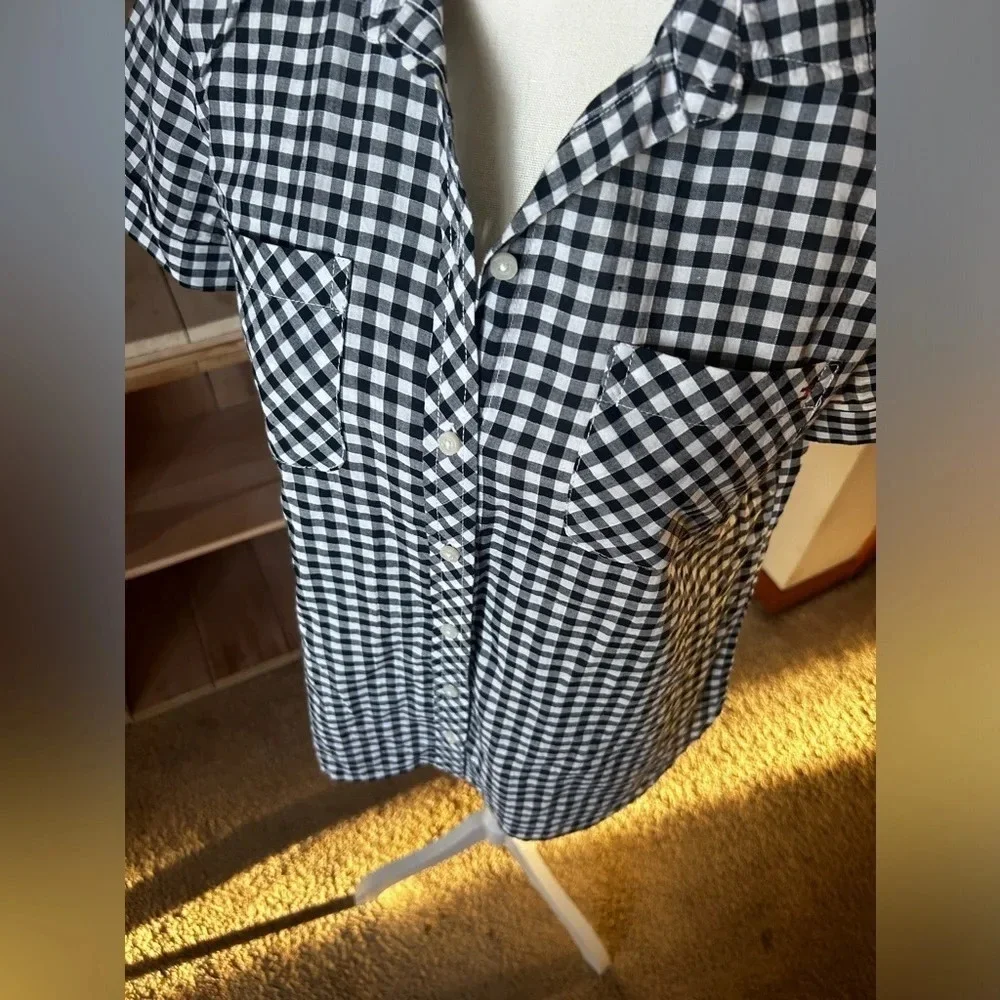 Tommy Hilfiger Gingham Top - Picture 5 of 10